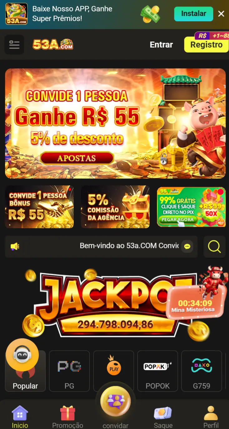 53a Promoção limitada slots modernos Explore Hoje